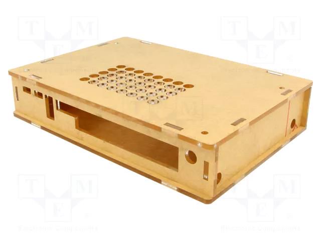 Enclosure: for router; plexiglass PMMA; transparent SINOVOIP BPI-R1-BOX-TR