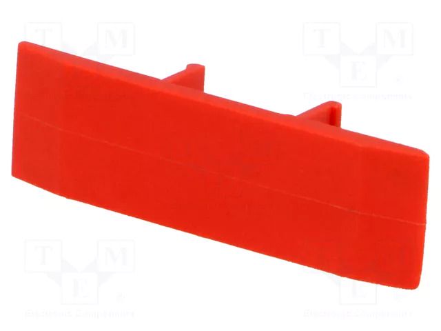 Protection; red; polyamide; 10mm POKÓJ 10N-RD