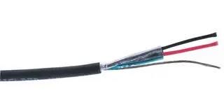 SHIELDED MULTIPAIR CABLE 1PR 1000FT 300V GRAY 8451 008U1000