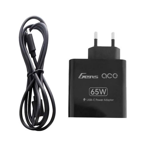 Gens Ace 65W Power Supply Adapter-EU, Gens ace GEA65WAD-EU