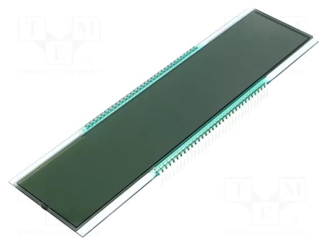 Display: LCD; 7-segment; STN Positive; No.of dig: 8; Char: 25.4mm DISPLAY ELEKTRONIK DE335-RU-30/6.35