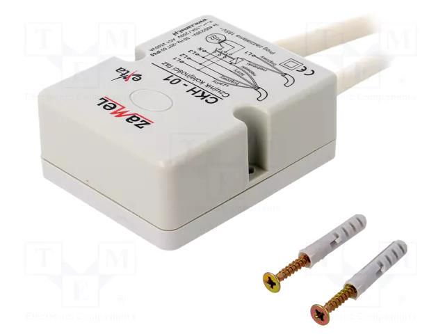 Voltage monitoring relay; wall mount; CK; SPST-NO; 250VAC/10A ZAMEL CKH-01