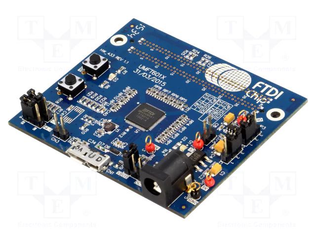 Dev.kit: FTDI; Comp: FT601Q; USB Transmission: SuperSpeed FTDI UMFT601X