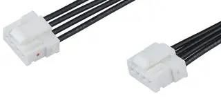 CABLE ASSY, 4P RCPT-RCPT, 300MM 224482-1043