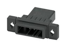 CONNECTOR HOUSING, PLUG, 4POS, 3.81 MM 1340377