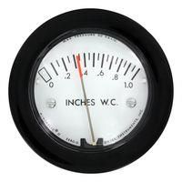 PRESSURE GAUGE, 500PA, 1/8"MNPT 2-5000-500PA