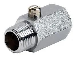 MINI BRASS BALL VALVE,SCREWDRIVER SLOT, MV5-SM3