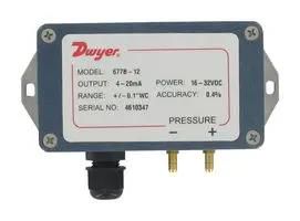 PRESSURE TRANSDUCER, DIFF, 5INCH-H2O 677B-06