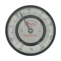 BIMETAL THERMOMETER, 70 TO 370 DEG F STC161