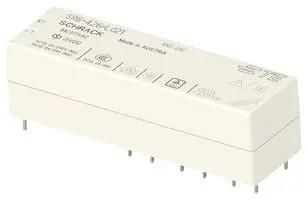 POWER RELAY, 4PST-NO/DPST-NC, 8A/21V, TH 2-1558737-7