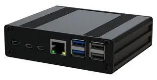 ENCLOSURE KIT, PI-BOX PRO5, RPI5, BLACK MP013549