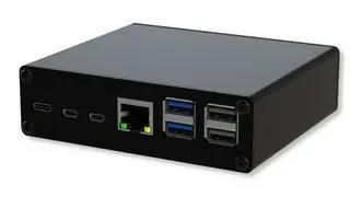 ENCLOSURE KIT, PI-BOX PRO5+, RPI5, BLACK MP013554