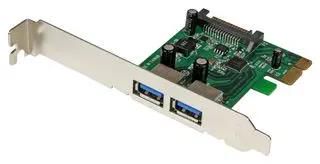 ADAPTER CARD, 5GBPS, 2 PORT, USB 3.2 PEXUSB3S24