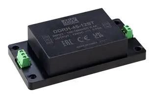 DC-DC CONVERTER, 48V, 0.938A DDRH-45-48ST