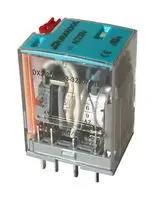 INDUSTRIAL RELAY, 3PDT, 24V, 7A, SOCKET DX3-2013-23-1024-WTL