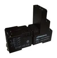 RELAY SOCKET, 10A, 300VAC, 14PIN, DIN D18F-4Z-C5