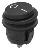 ROCKER SW, SPST-NO, 10A, 250V, NON ILLUM 471006268142