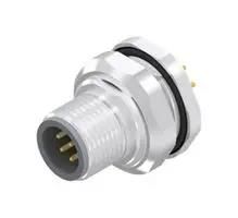 SENSOR CONN, M12, PLUG, 8POS, PANEL 43-01034