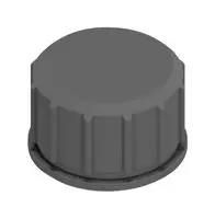 PROTECTIVE CAP, PLUG CONN, M12, BLACK 43-16213