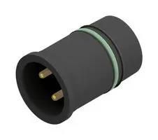 SENSOR CONN, M12, PLUG, 4POS, PANEL 43-01338