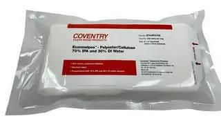 NON-WOVEN WIPES, POLYESTER, 4" X 4" 6744IPA70E