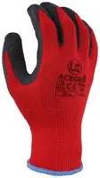 GLOVES, POLYCOTTON LINER, RED, M G/ACEGRIP-RP/RED/08