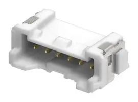 CONN, R/A HEADER, 6POS, 1ROW, 2MM, SMT 505578-0660