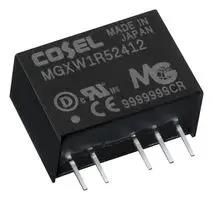 DC-DC CONVERTER, 12V/-12V, 0.065A MGXW1R52412