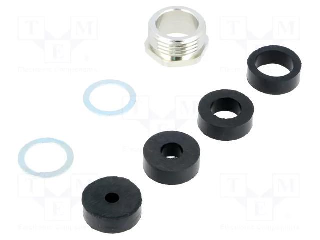Gland; GWconnect; M20; IP66; 3.5÷12.5mm; brass; 7000.6848.0 MOLEX MX-93600-0046