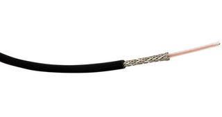 COAXIAL CABLE, RG-58A/U, 1000FT, BLACK 8240 0101000