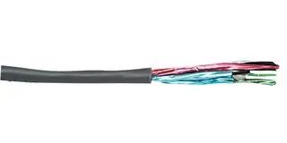 SHIELDED MULTIPAIR CABLE 3PR 500FT 300V CHROME 9773 060500