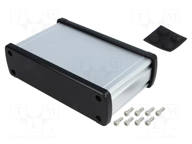 Enclosure: multipurpose; X: 146.6mm; Y: 89mm; Z: 41.6mm; aluminium GAINTA ALUG706SR080