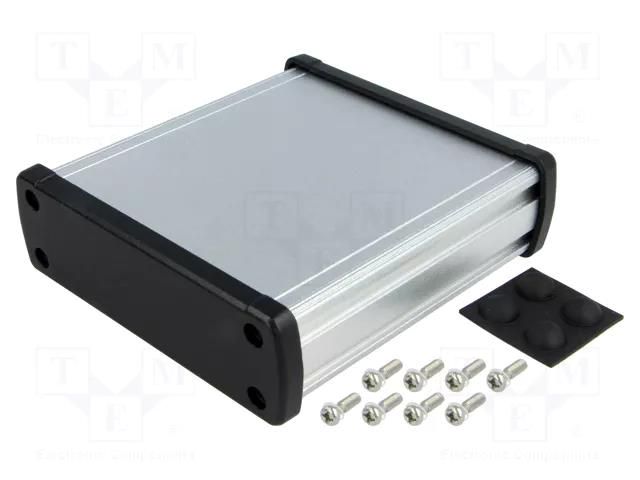 Enclosure: multipurpose; X: 113.7mm; Y: 119mm; Z: 35.2mm; aluminium GAINTA ALUG704SR110