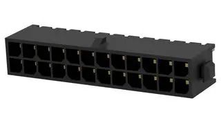 CONN, HEADER, 24POS, 2ROW, 3MM, TH 5-794632-4