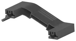 TERMINAL HOUSING, 2POS, NYLON, BLACK 1969864-1