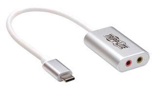 SMART CABLE, USB-2X3.5MM JACK, 7.87" U437-002