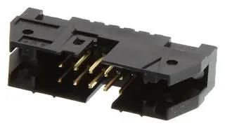 WTB CONN, HEADER, 10POS, 2ROW, 2.54MM 1658694-6