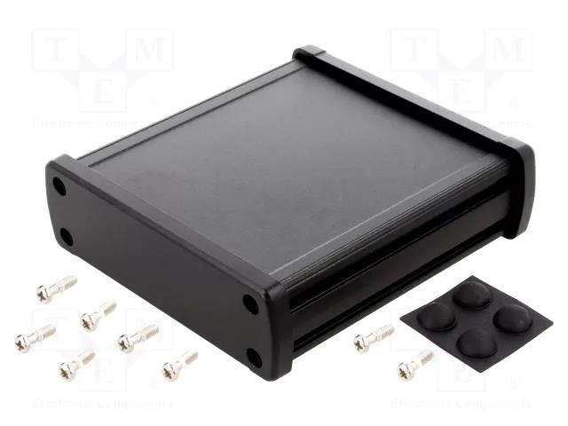 Enclosure: multipurpose; X: 113.7mm; Y: 119mm; Z: 35.2mm; aluminium GAINTA ALUG704BK110