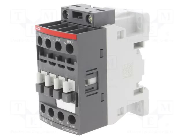 Contactor: 3-pole; NO x3; Auxiliary contacts: NO; 9A; AF; -25÷60°C ABB AF09-30-10-13