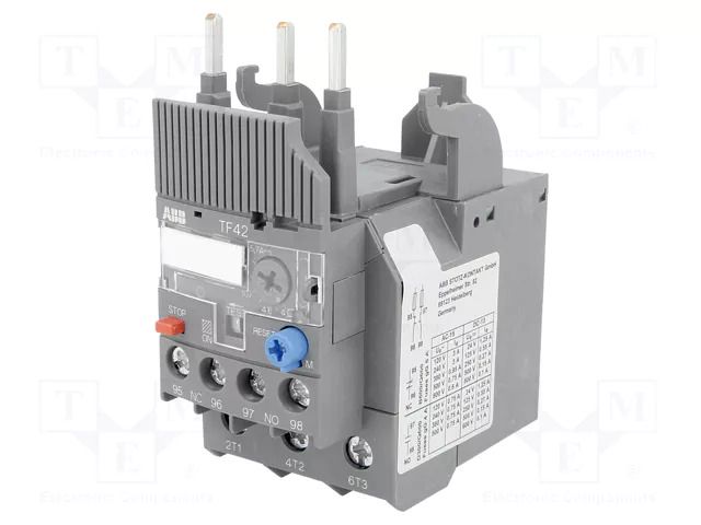 Thermal relay; Leads: screw terminals; 4.2÷5.7A; AF ABB TF42-5.7