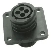 CIRCULAR CONNECTOR, RCPT, 4POS 206430-1