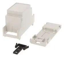 ENCLOSURE, DIN RAIL, PPO, GRAY 1597DIN2MC53