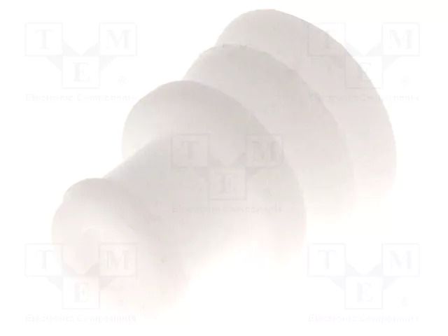 Gasket for wire; JPT,MCP 2.8; white; Øcable: 2.2÷3mm; Øout: 5.6mm TE Connectivity 828905-1