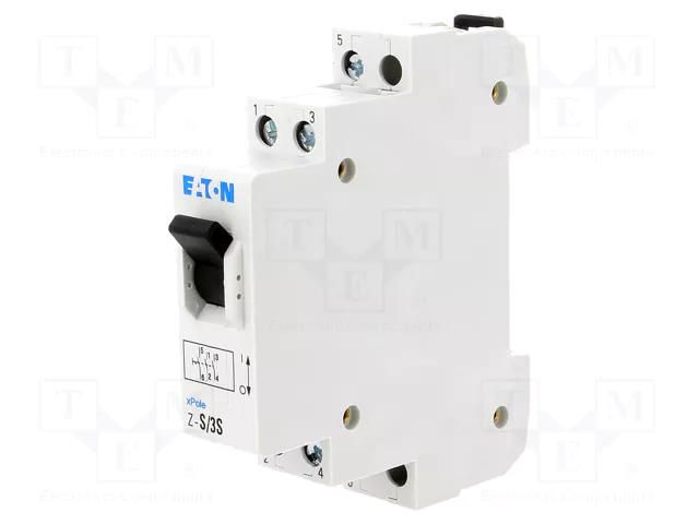 Module: toggle switch; 230VAC; 16A; IP40; for DIN rail mounting EATON ELECTRIC Z-S/3S