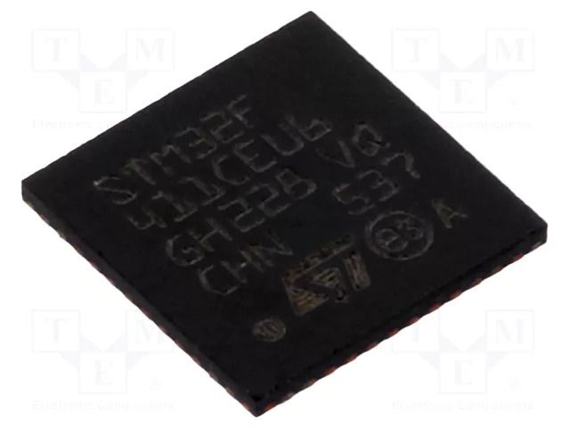 IC: STM32 ARM microcontroller; 100MHz; UFQFPN48; 1.7÷3.6VDC STMicroelectronics STM32F411CEU6