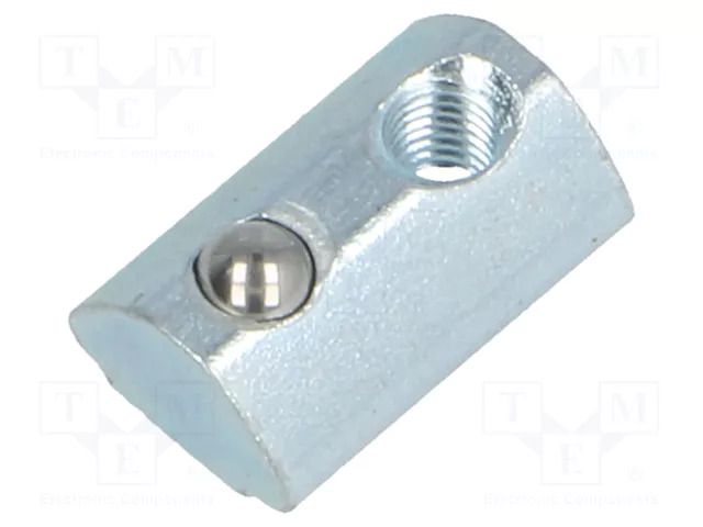 Nut; for profiles; Width of the groove: 5mm; steel; zinc; T-slot FATH FA-096213