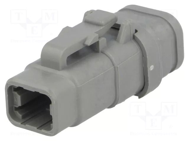 Connector: wire-wire; plug; female; DTM; PIN: 4; IP68; for cable DEUTSCH DTM06-4S-E007
