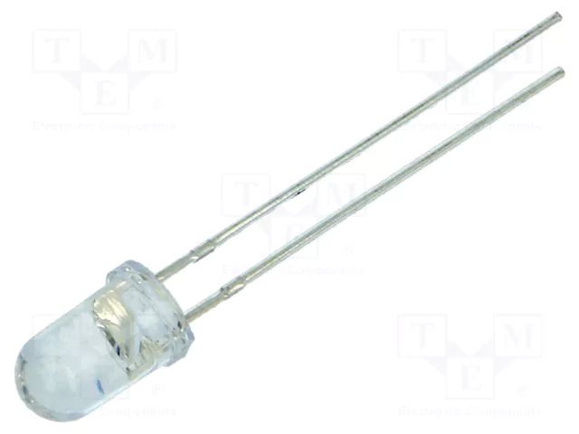 LED; red; 5mm; 14400÷18000mcd; 15°; Front: convex; 1.8÷2.6VDC OPTOSUPPLY OSR5PA5111A