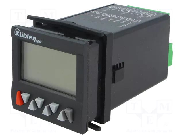 Counter: electronical; LCD; time/pulses; -999999÷999999; SPST-NO KÜBLER 6.908.0101.0A0
