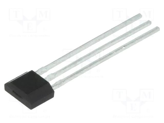 Sensor: magnetic field; -7÷7Gs; 3÷24VDC; SM; TO92; 20mA; -40÷85°C HONEYWELL SM451R